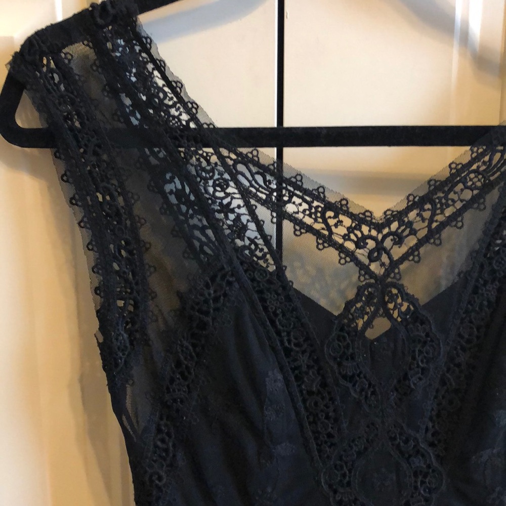 Free People black lace dress - Picture 2 of 4